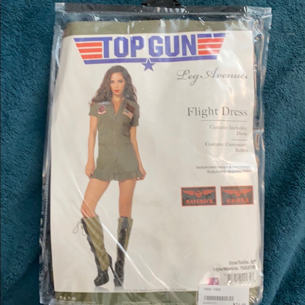 Top gun flight dress Halloween constume